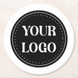 Schmal, modern, poliert und anpassbar runder pappuntersetzer