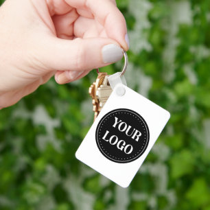 Schmal, modern, poliert und anpassbar schlüsselanhänger