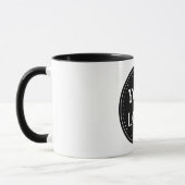 Schmal, modern, poliert und anpassbar tasse (Links)