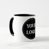 Schmal, modern, poliert und anpassbar tasse (Vorderseite Links)
