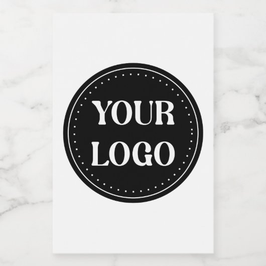 Schmal, modern, poliert und anpassbar weinetikett (Einzelnes Label)