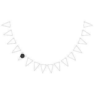 Schmal, modern, poliert und anpassbar wimpelkette