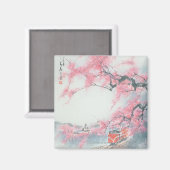 Schmalbahnzug am Berg Ali Magnet (Vorderseite/Rückseite)