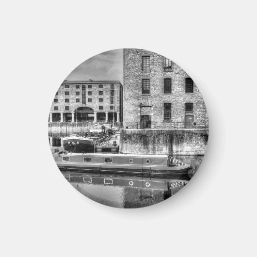 Schmalboot Albert Dock Magnet (Vorne)
