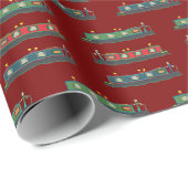 Schmalboot Geschenkpapier (Rolleneckpunkt)
