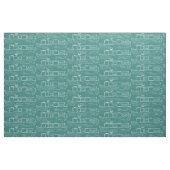 Schmalboot Muster Kanalschiffe Stoff (Yard (91,4 cm))