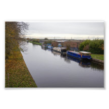 Schmalboote auf dem Knottingley and Goole Canal