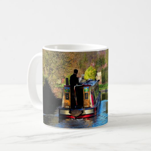 SCHMALBOOTE KAFFEETASSE (Vorderseite Links)