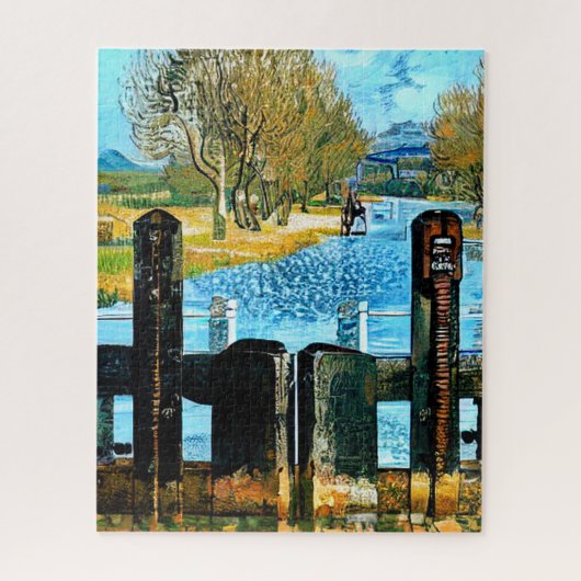 SCHMALBOOTSCHLEUSE PUZZLE (Vertikal)