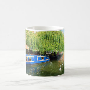 Schmale Boote in Lincoln Kaffeetasse