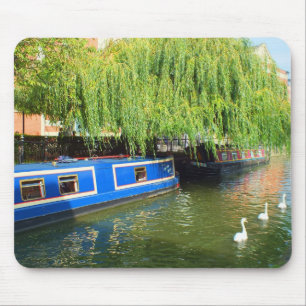 Schmale Boote in Lincoln Mousepad
