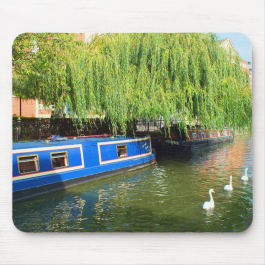 Schmale Boote in Lincoln Mousepad (Vorne)