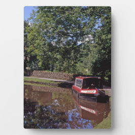 Schmale Boote Peak Forest Canal Marple Fotoplatte