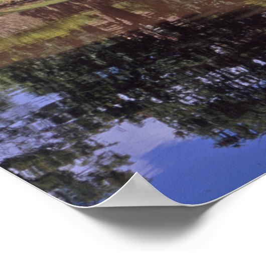 Schmale Boote Peak Forest Canal Marple Poster (Ecke)