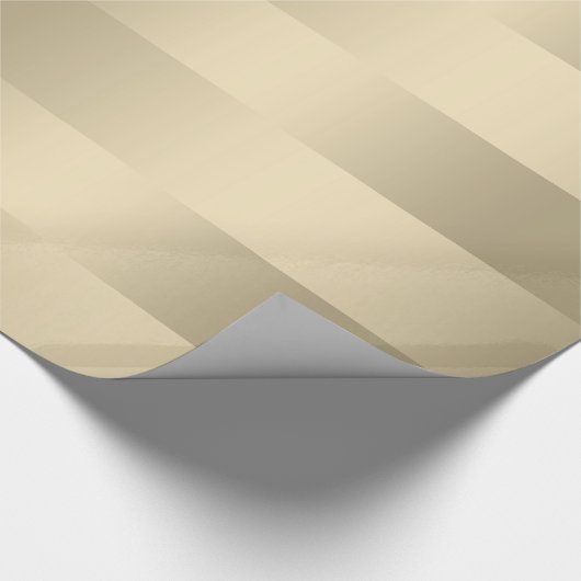 Schmale, helle Farbtöne Imitate, goldene Streifen Geschenkpapier (Ecke)