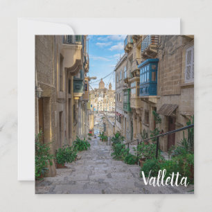Schmale Steine Straße in Malta
