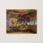 Schmale Straße im alten Rethymnon, Kreta, Griechen Puzzle (Horizontal)