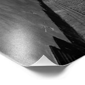 Schmale Straße in Stockholm Fotodruck (Ecke)