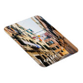 Schmale Straße in Venedig Magnet (Rechte Seite)