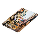 Schmale Straße in Venedig Magnet (Linke Seite)