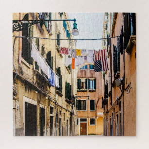Schmale Straße in Venedig Puzzle