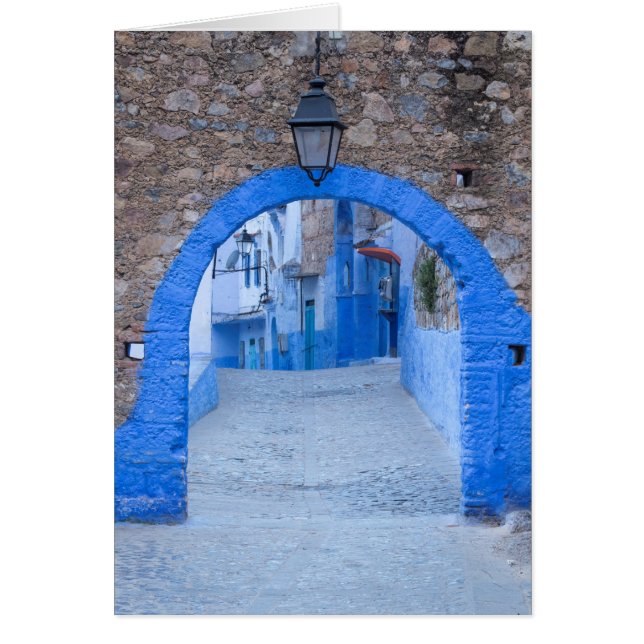 Schmale Straße von Chefchaouen (Vorne)