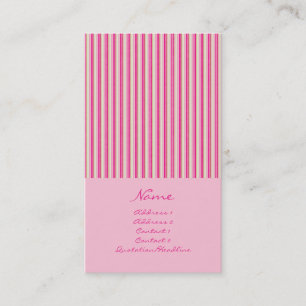 Schmale Streifen Nr. 0004- Visitenkarte