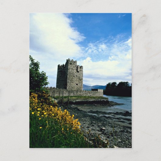 Schmale Wasserburg, Landkreis Down, Irland in Euro Postkarte (Vorderseite)