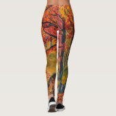 Schmale Wege Leggings (Rückseite)