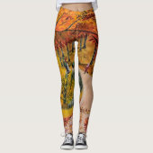 Schmale Wege Leggings (Vorderseite)