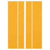 Schmale, weiße Streifen auf hellen, goldgelben Str Tischdecke (Vorderseite)