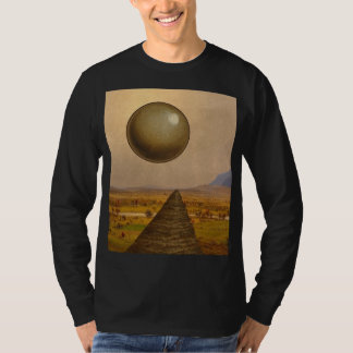 Schmale Wiedersehen-Shirt (großes Langschläfenlogo T-Shirt