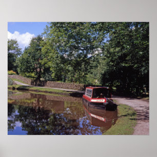 Schmaler Boat Peak Forest Canple Poster