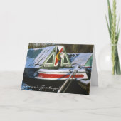 Schmales Boote Weihnachten (Vorderseite)