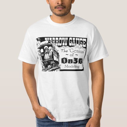 Schmalspur T-Shirt (Vorderseite)