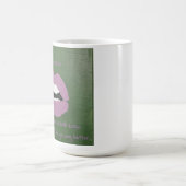 Schmalzige Zeilen für Valentinstag Kaffeetasse (Mittel)