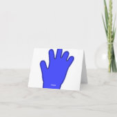 Schmalzkarte Feiertagskarte (Rückseite)