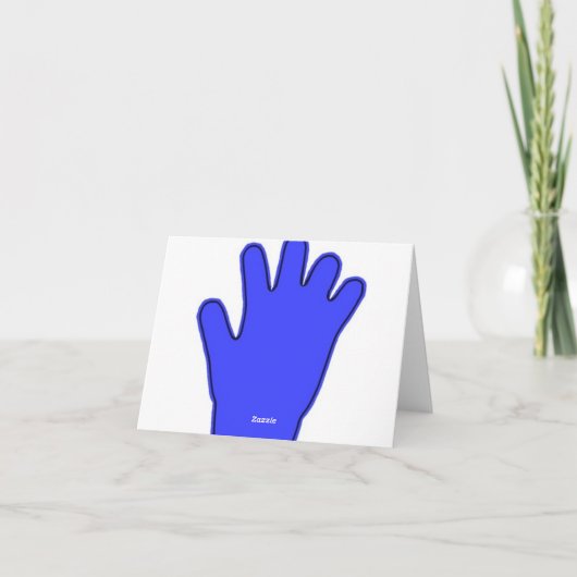 Schmalzkarte Feiertagskarte (Rückseite)