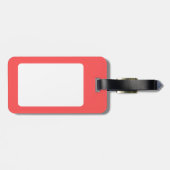 Schmear the World mit Kindness-Gepäckmarke Gepäckanhänger (Rückseite horizontal)