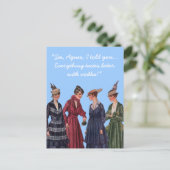 Schmeckt Besser Postkarte (Stehend Vorderseite)