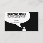 Schmeichelei ist eine Empfehlung (Rückseite)