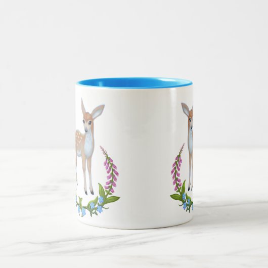 Schmeicheln Sie sich in der Fingerhut-Tasse ein Zweifarbige Tasse (Mittel)