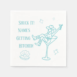 Schmeiß es! Cowgirl Bachelorette Napkins Serviette