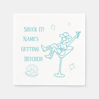 Schmeiß es! Cowgirl Bachelorette Napkins Serviette