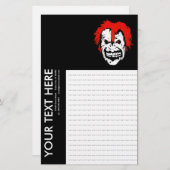 schmeißen. briefpapier (Vorne/Hinten)