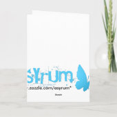 schmeißen. karte (Rückseite)