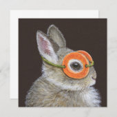 Schmeißen Sie die Häscheneinladung Einladung (Vorne/Hinten)