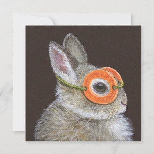 Schmeißen Sie die Häscheneinladung Einladung (Vorderseite)