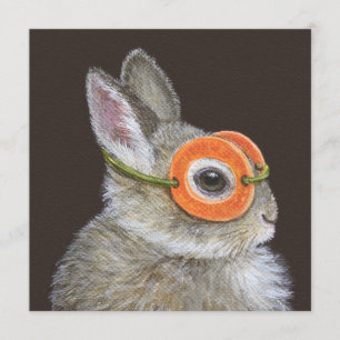 Schmeißen Sie die Häscheneinladung Einladung