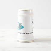 Schmeißen Sie die Mobile-Musik DJ Maui Bierglas (Mittel)